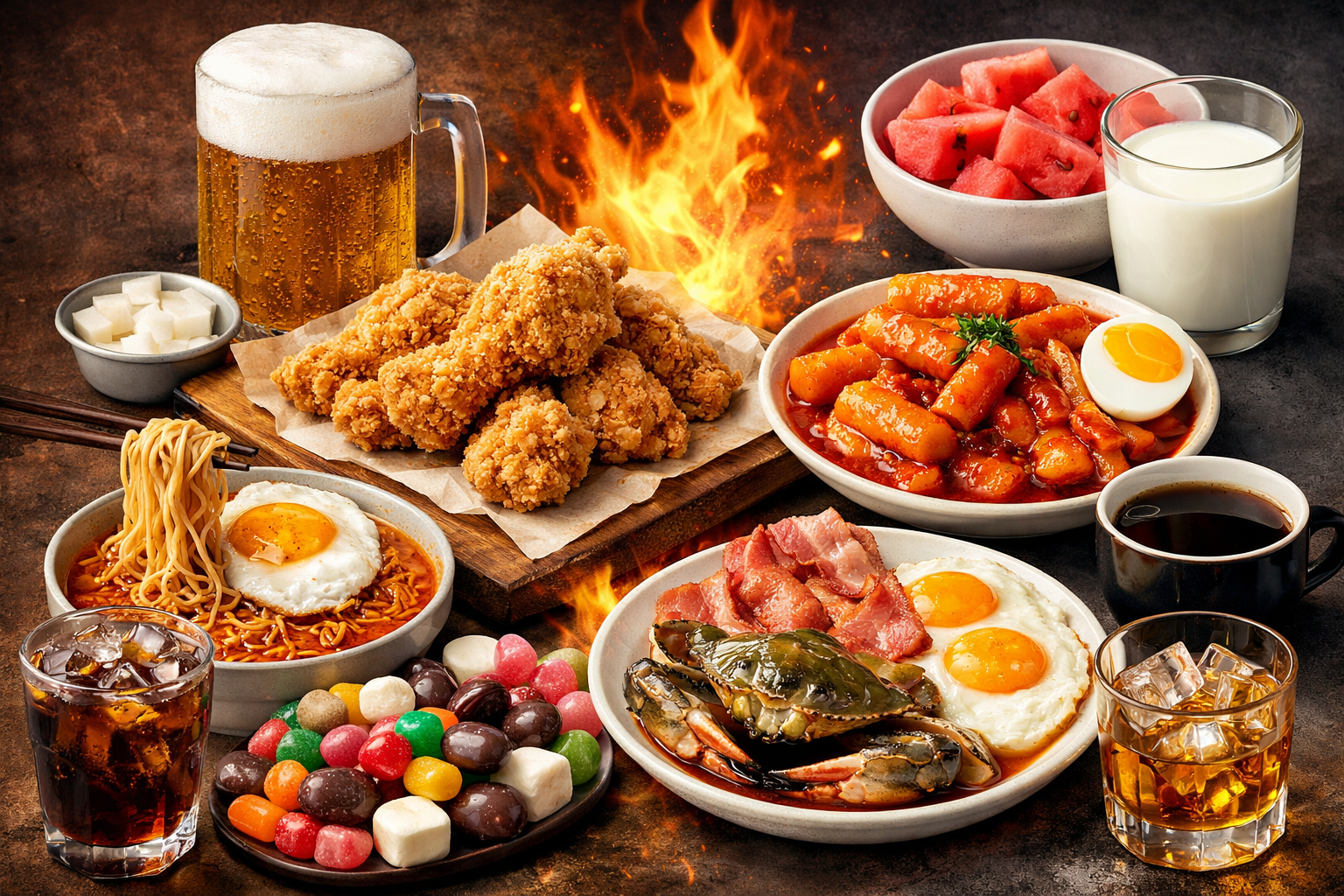 나쁜 음식 궁합