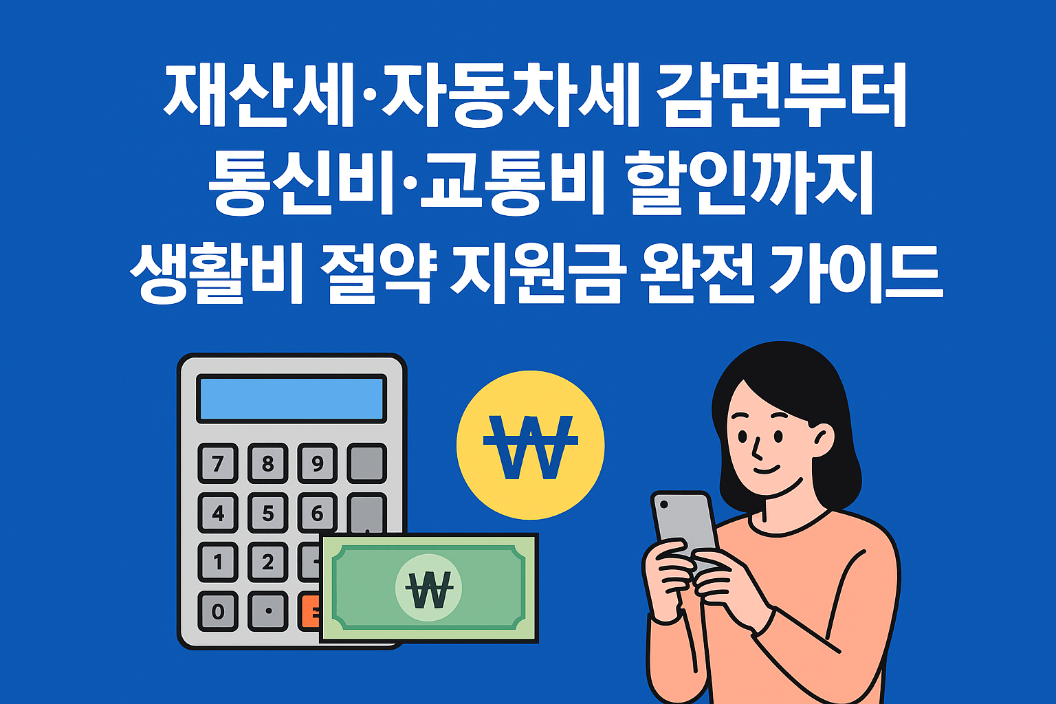 재산세·자동차세 감면 제도: 놓치기 쉬운 생활 속 세금 절약 비법