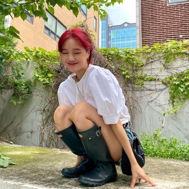 헌터 레인부츠
