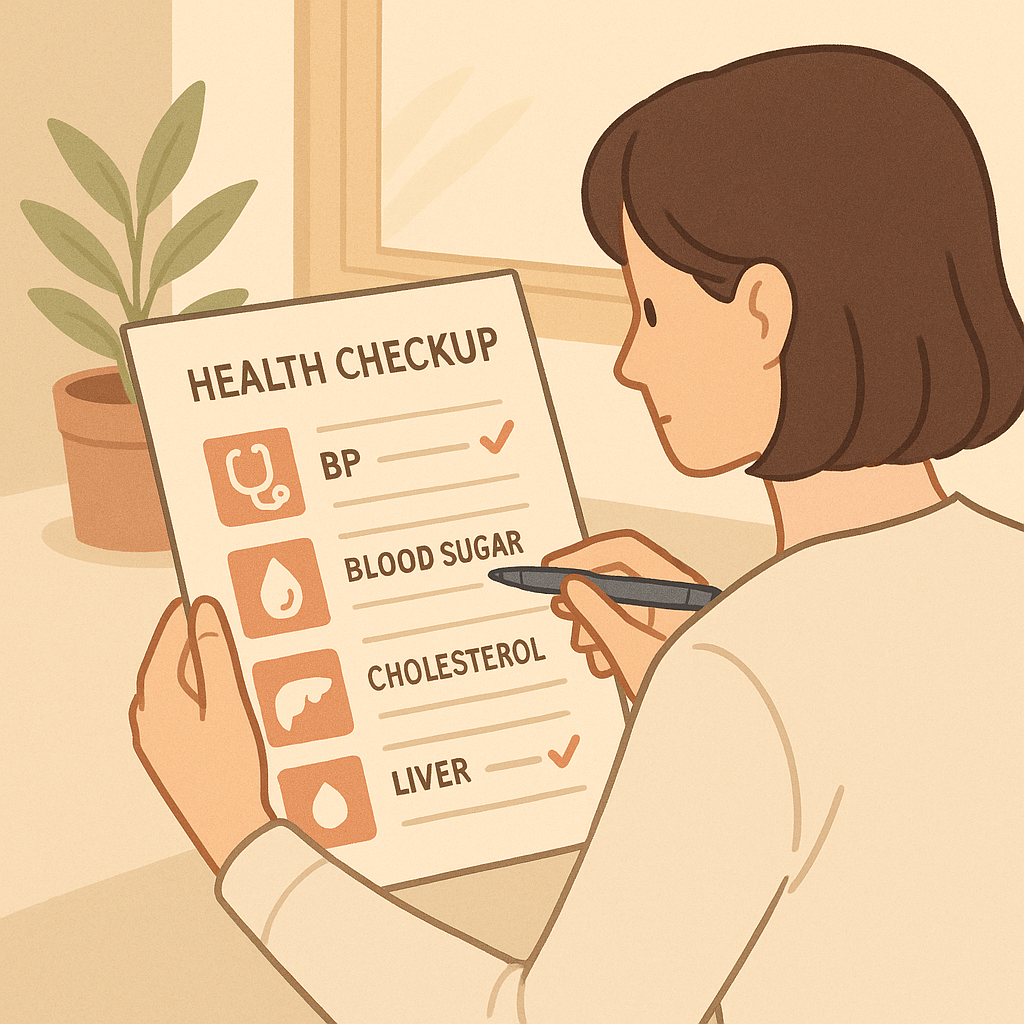 건강 검진 체크리스트
