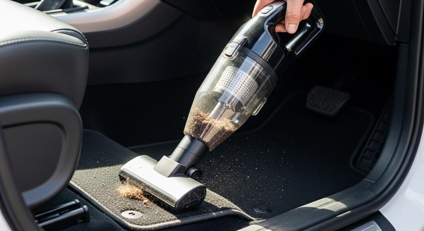 무게 부담 차량용 청소기 내돈내산 후기