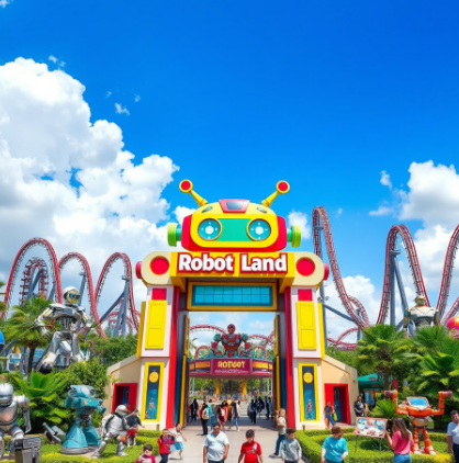경남창원 로봇랜드 그림