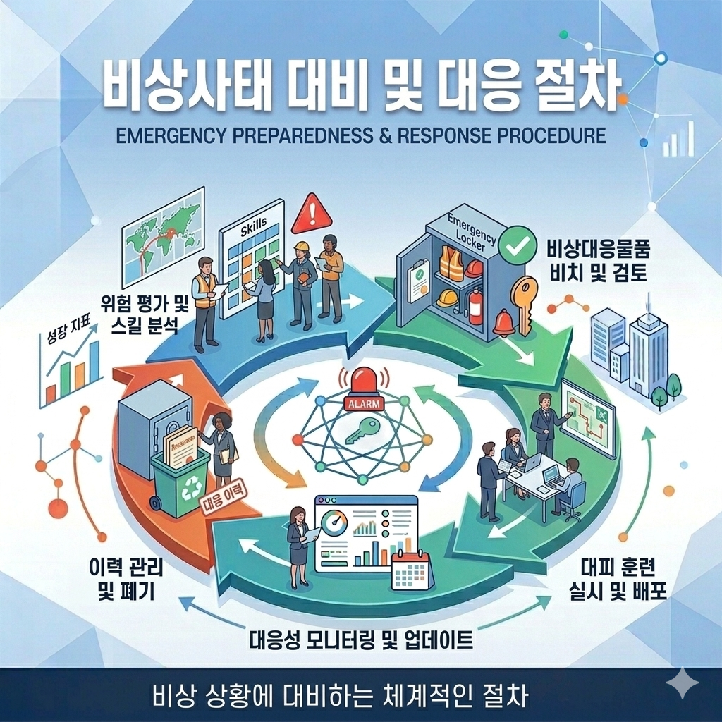 비상사태 대비 및 대응 절차