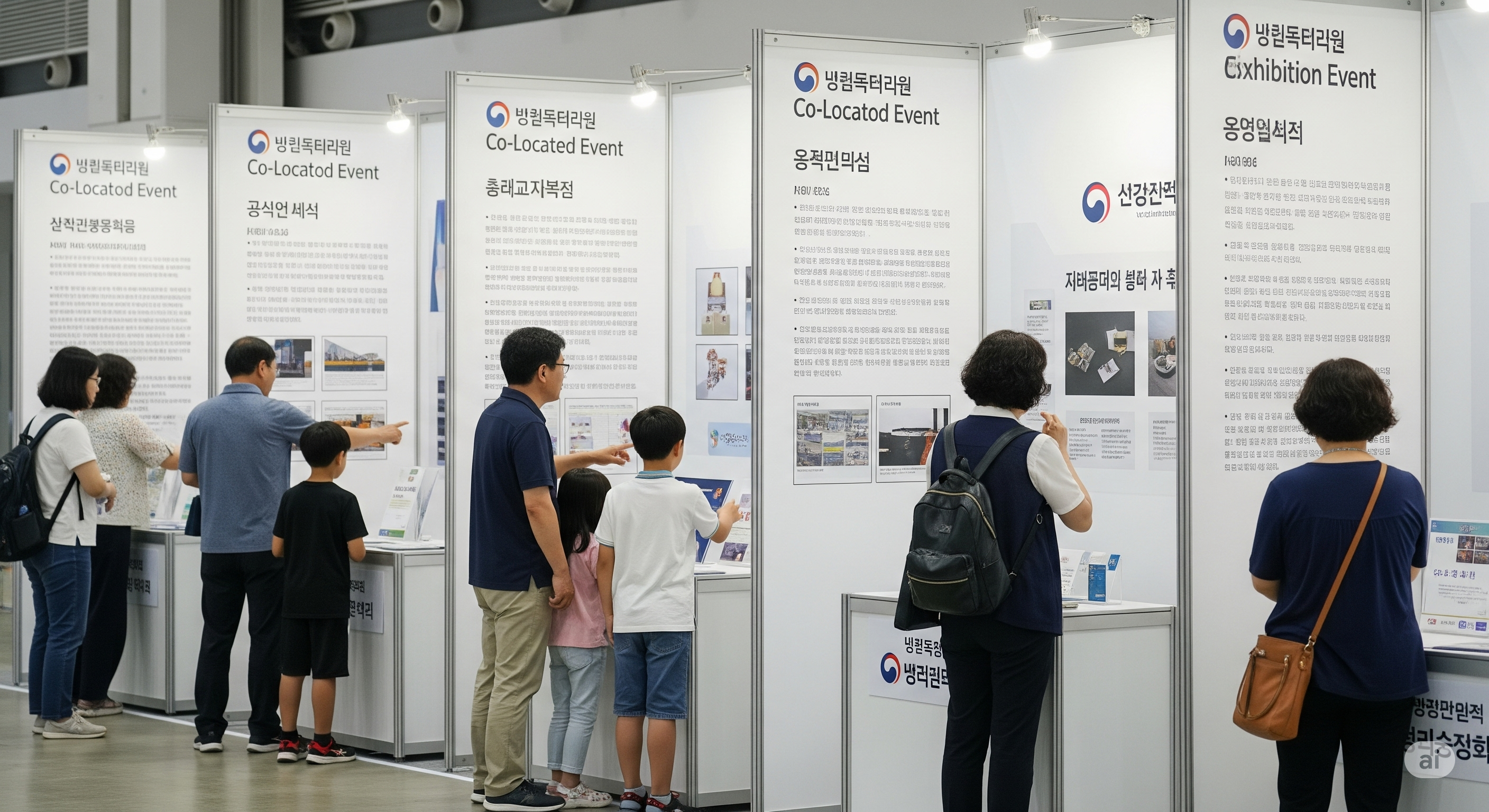 동시 개최 행사 및 전시 품목 로고와 설명