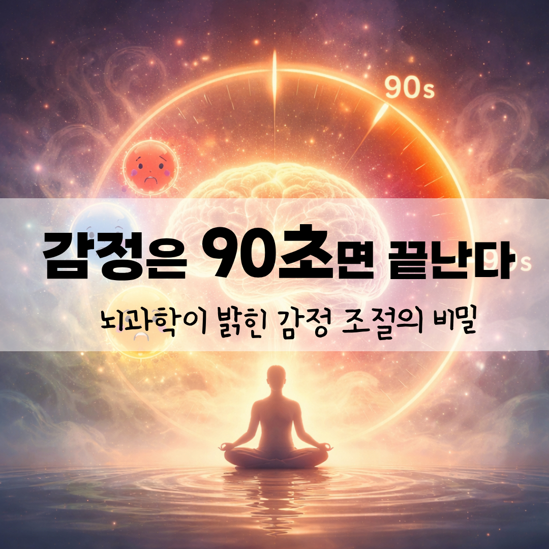 감정은 90초면 끝난다