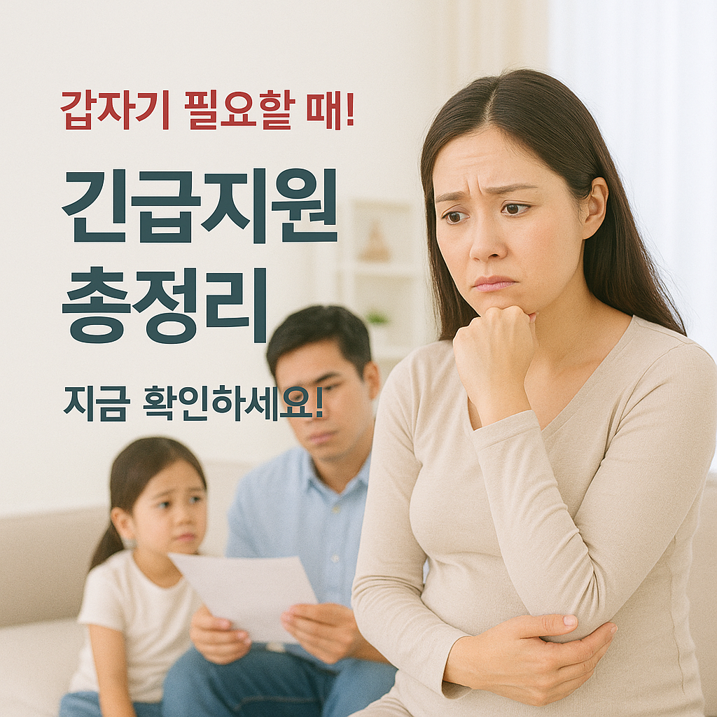 [5편] 임산부를 위한 몰랐던 긴급지원까지!