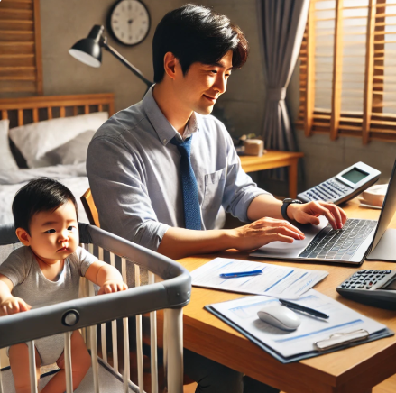 육아휴직 급여 계산법