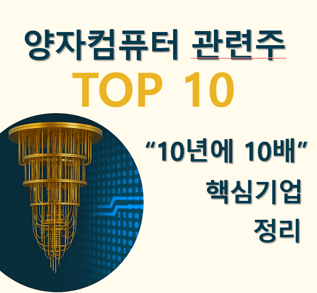 양자컴퓨터 관련주 TOP 10! 핵심기업 정리