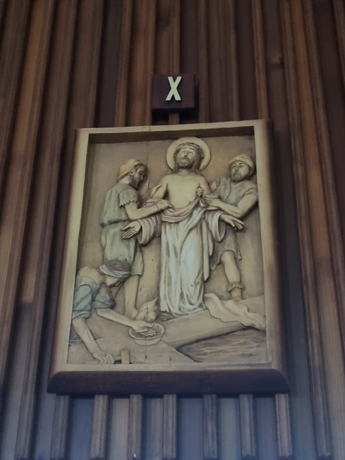 청주 사창동성당 십자가의 길 사진