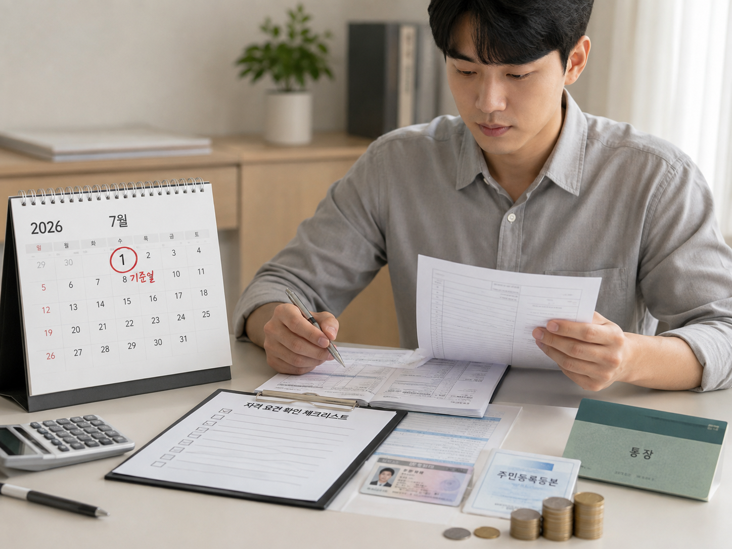 1. 모다드림 청년통장 자격조건과 기준일