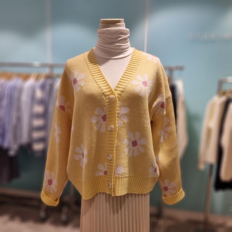 스튜디오화이트 플라워가디건 MI3CDA261