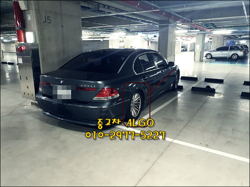 BMW7시리즈, 745LI(E65/E66)모델 폐차를 결정한 이유. - BMW 7시리즈 745LI 폐차를 결정. - BMW 745 LI 차량 검수 후 폐차 견적 BMW7-뒷모습-서스펜션-주저앉은모습