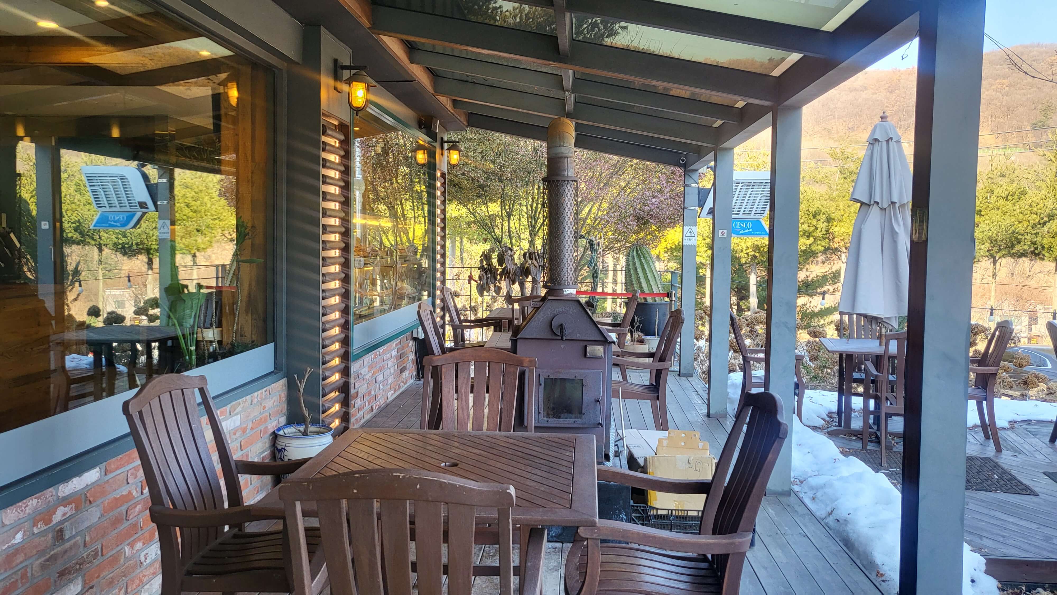 고기리 몽르베 카페 테라스