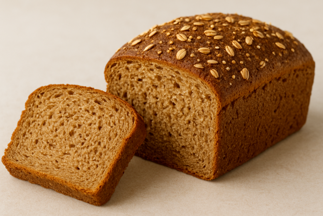 섬유질과 포만감이 풍부한 통곡물빵, 아침식사로 좋은 건강한 탄수화물