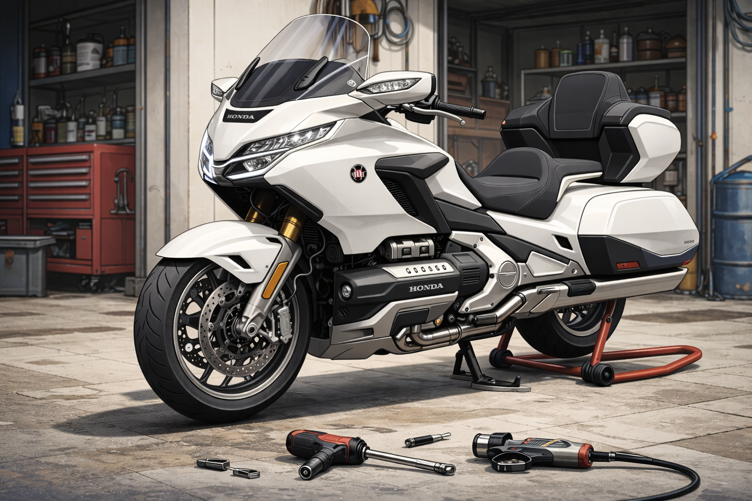 투어링 바이크 혼다 골드윙