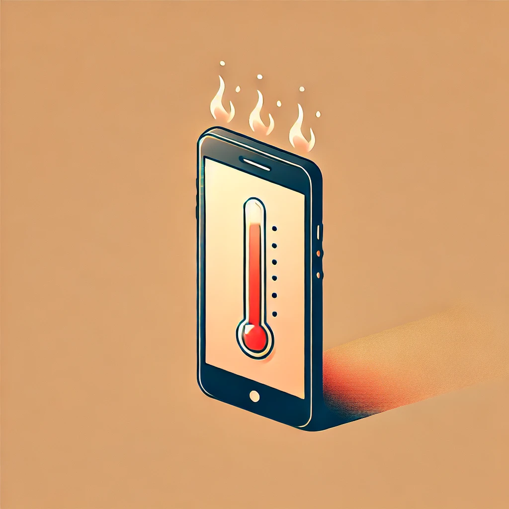 핸드폰 발열 방지