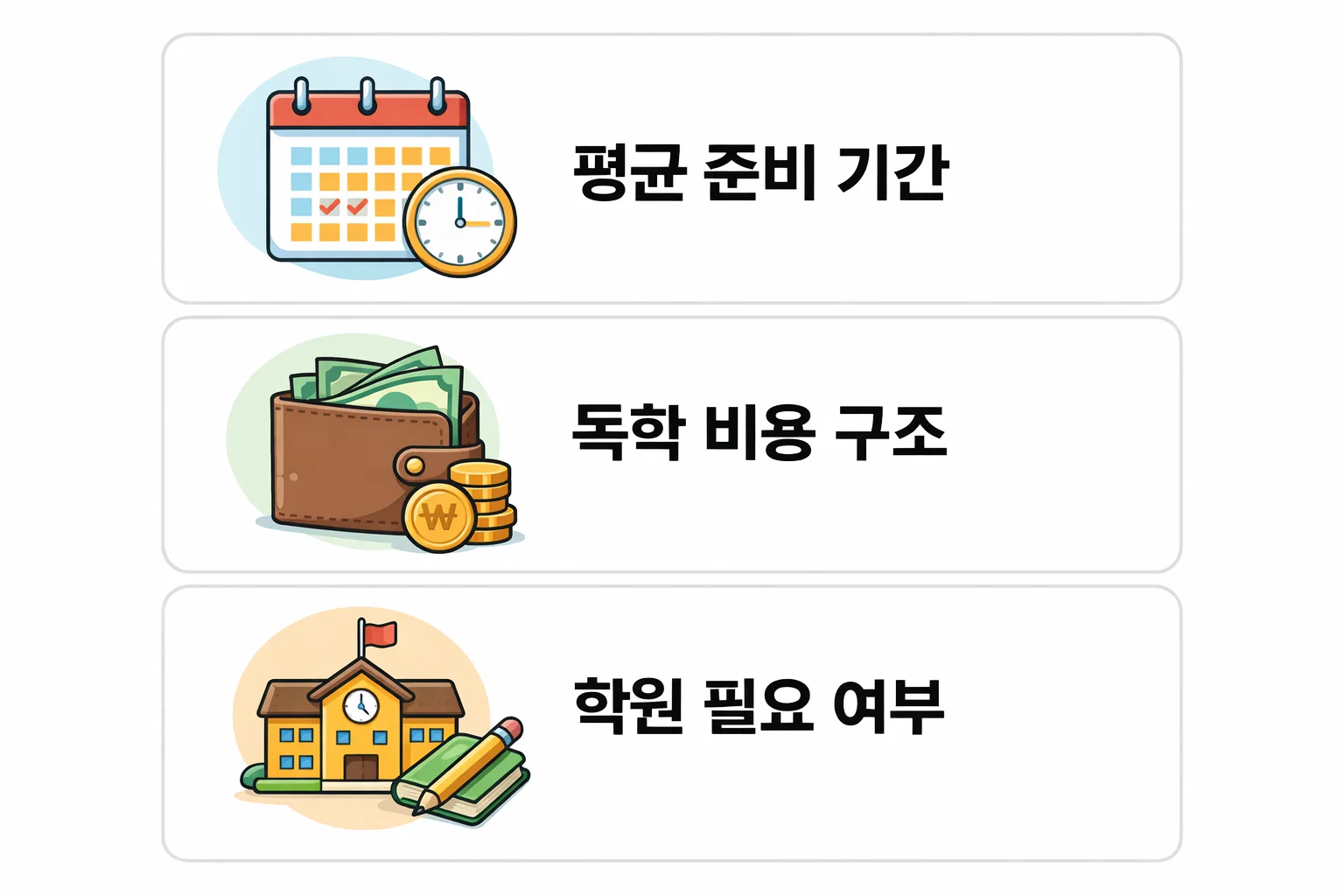 소방안전관리자2급 준비 평균 기간과 독학&middot;학원 선택에 따른 비용 구조 차이를 비교한 안내 이미지