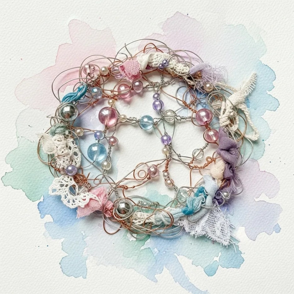 다양한 재료가 예술로 승화하는 순간.