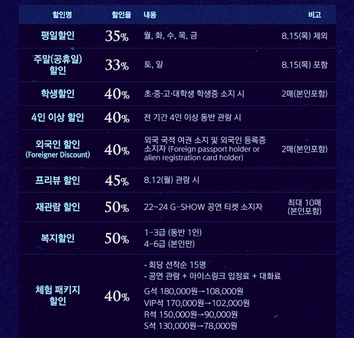 더루나 티켓할인