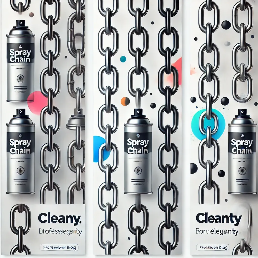스프레이와 체인이 결합된 깔끔한 현대적 디자인