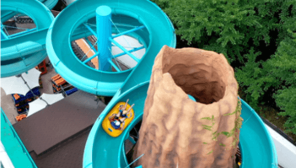 덕산 스플라스리솜 워터파크 워터슬라이드