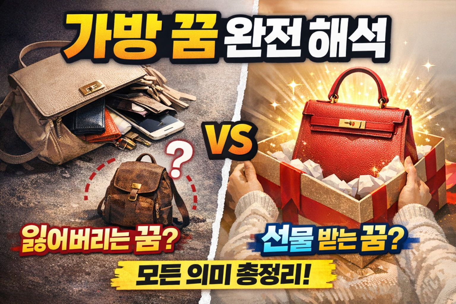 가방 꿈