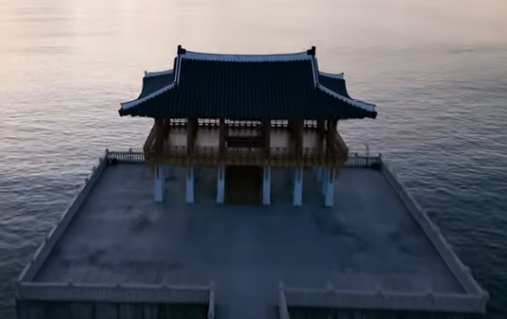 영일대 해수욕장 영일루