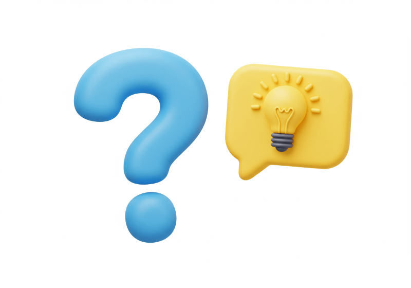 자주 묻는 질문 FAQ와 도움말 센터를 나타내는 물음표 아이콘
