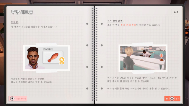 셰프 라이프 직원