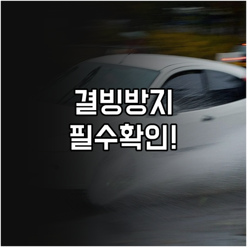 결빙 방지 겨울 와이퍼 구조적 특징과..