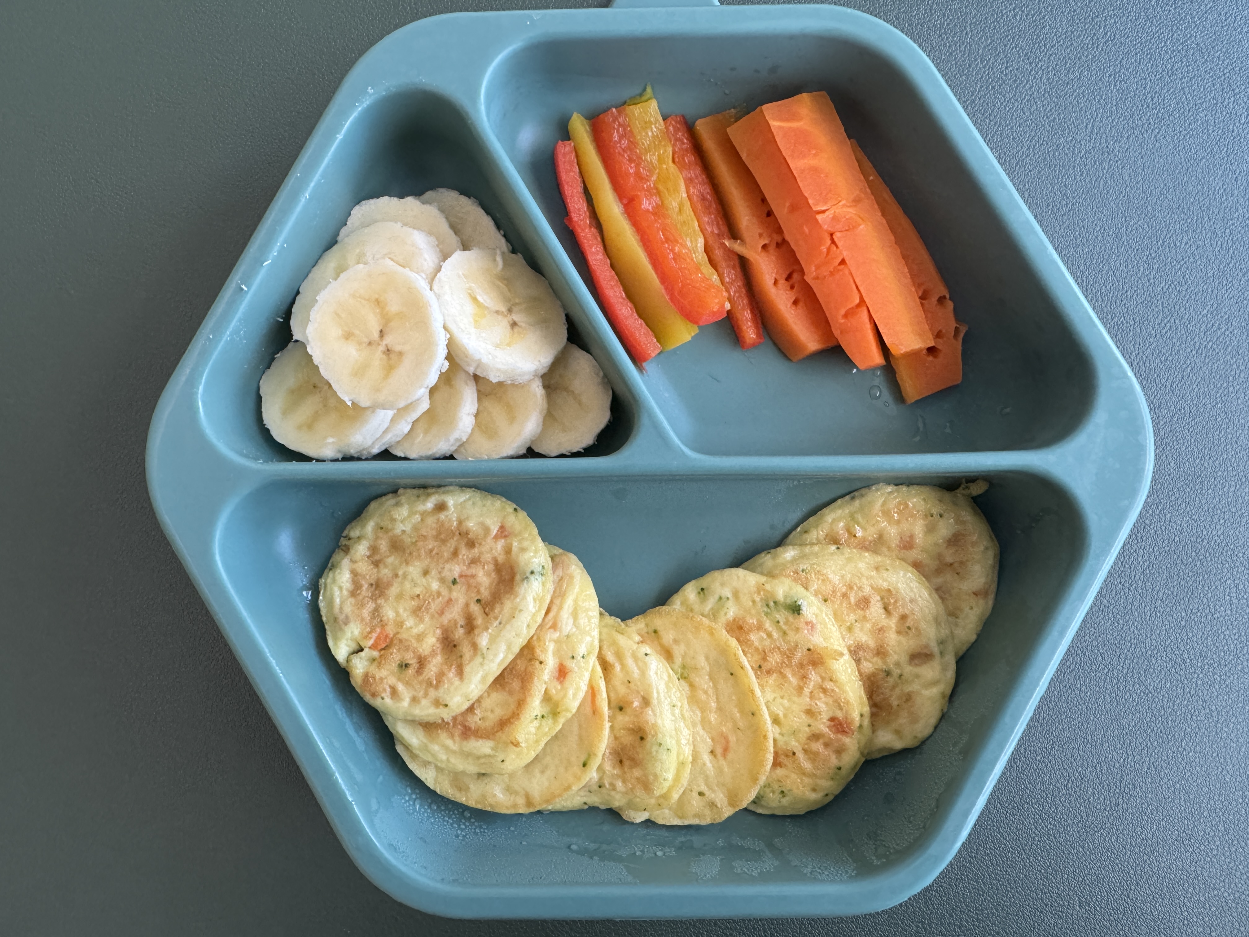 달걀두부전이 완성된 사진