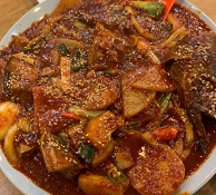 피데기생선찜
