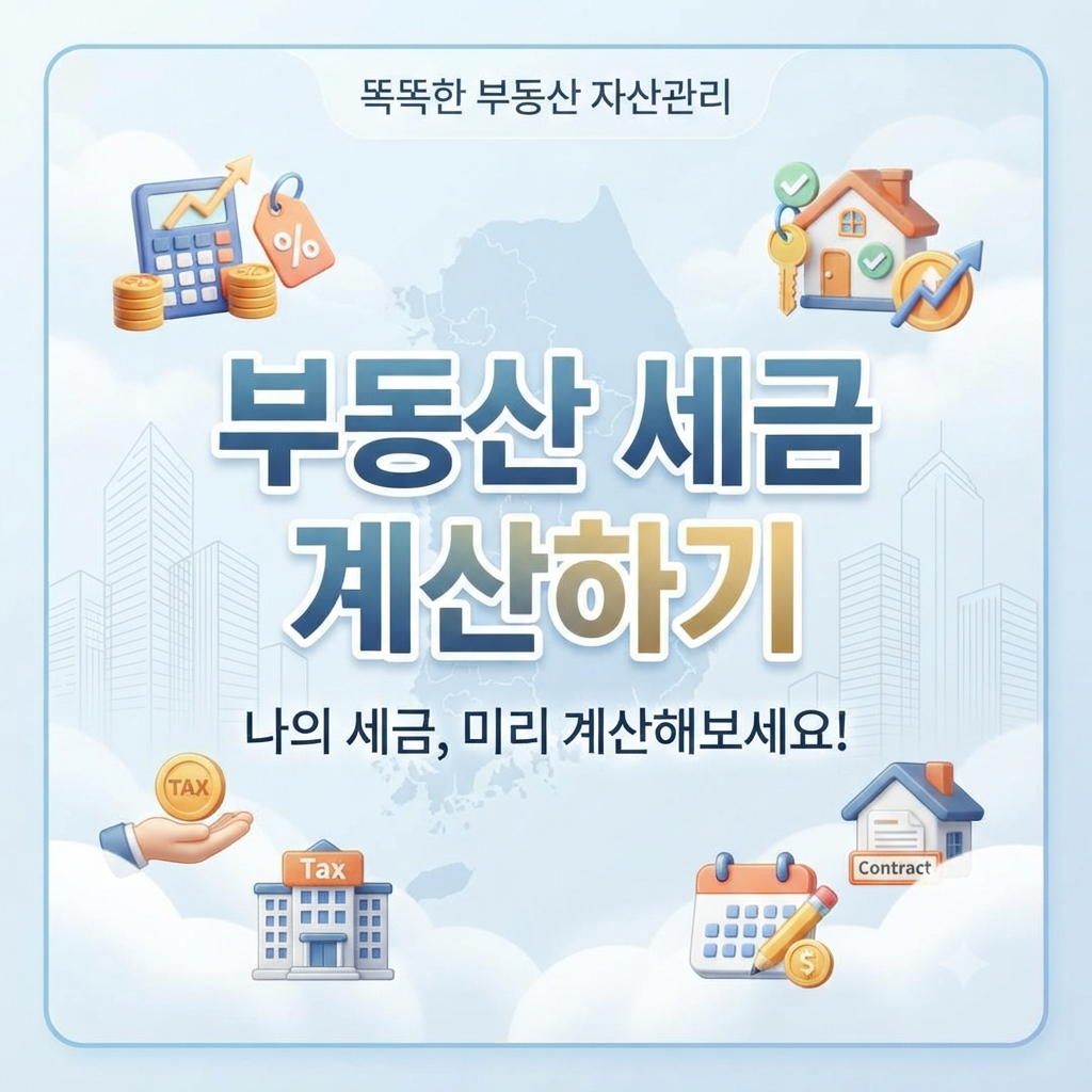 #부동산세금 #취득세 #재산세 #종부세 #양도세 #홈택스 #위택스 #공시가격 #부동산계산