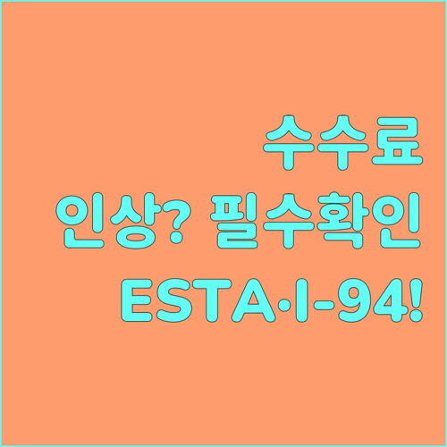 ESTA 수수료 인상: 육로 캐나다·..