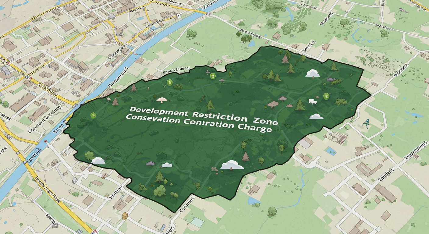 개발제한구역 보전을 위한 지도