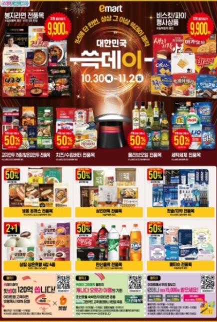 2025 이마트 쓱데이 할인행사 일정 및 혜택 총정리