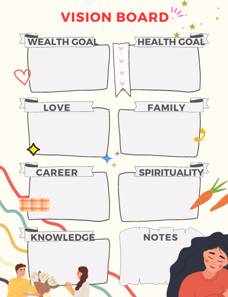 자기관리의 시작 비전보드 만들기