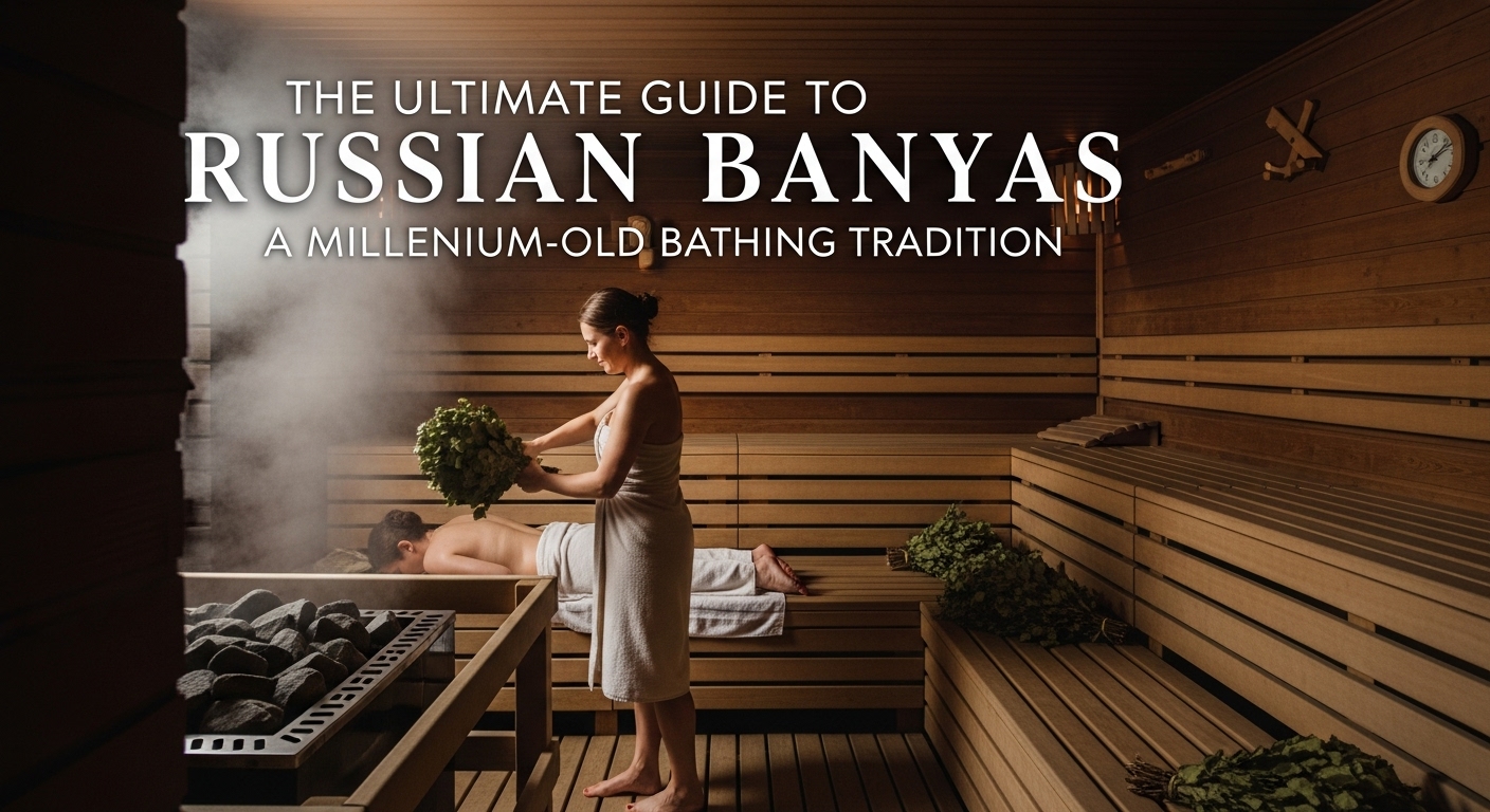 러시아 바냐 완벽 가이드 ❘ 자작나무 가지로 때리는 천년 전통 목욕 문화