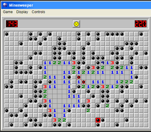 지뢰 찾기 게임