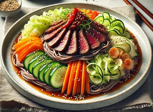 쟁반국수