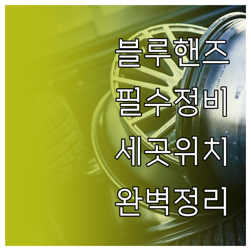 블루핸즈 아미점 서대신점 충무점 상세..
