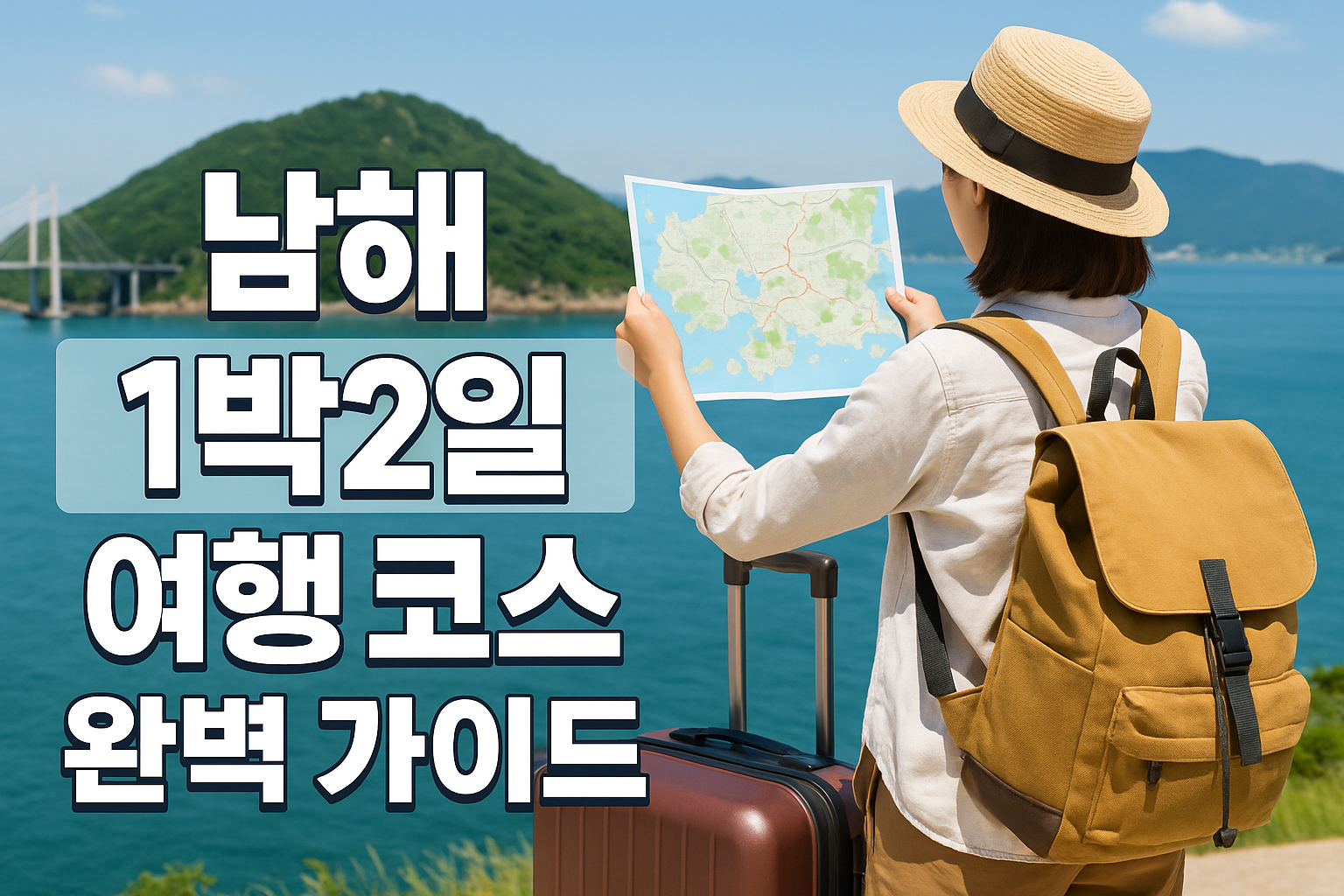 남해 1박2일 여행 코스 완벽 가이드