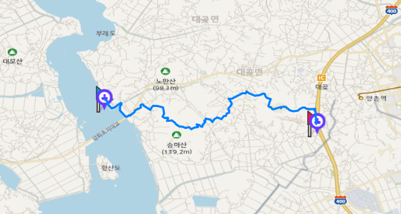 경기둘레길 명소 추천 가볼만한곳 걷기좋은 대명항 김포 60코스