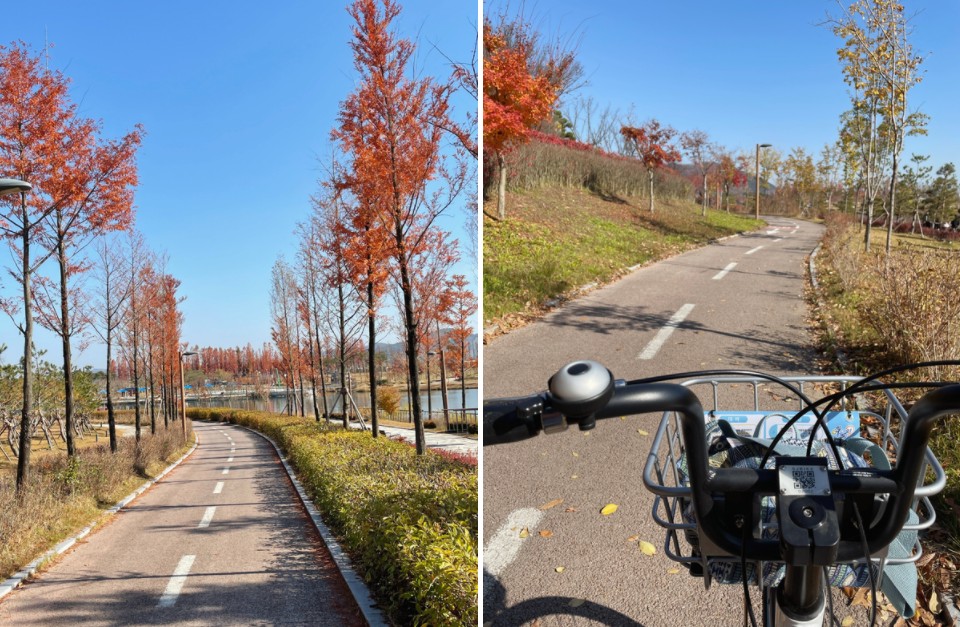 세종시 어울링 타고 돌아본 세종호수공원