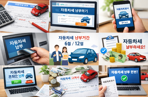 자동차세납부