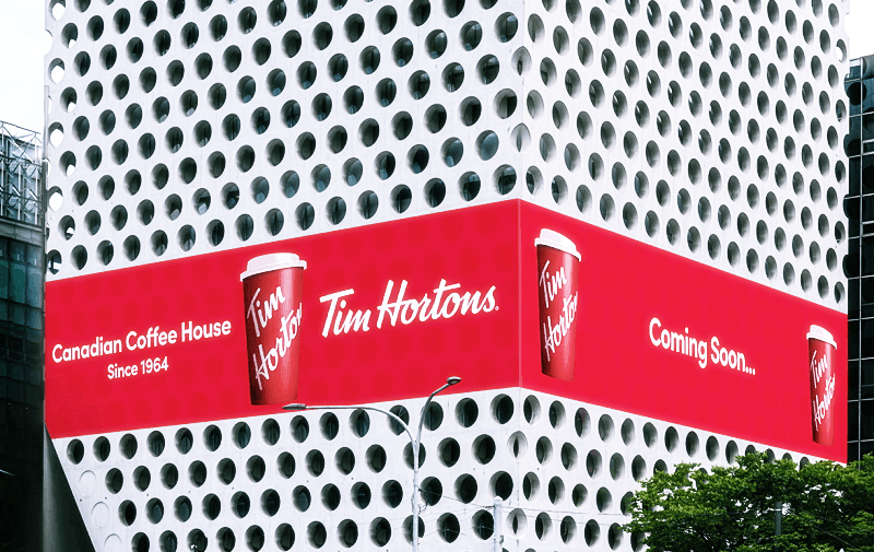 대한민국 Tim Hortons(팀 홀튼) 커피 1호점1