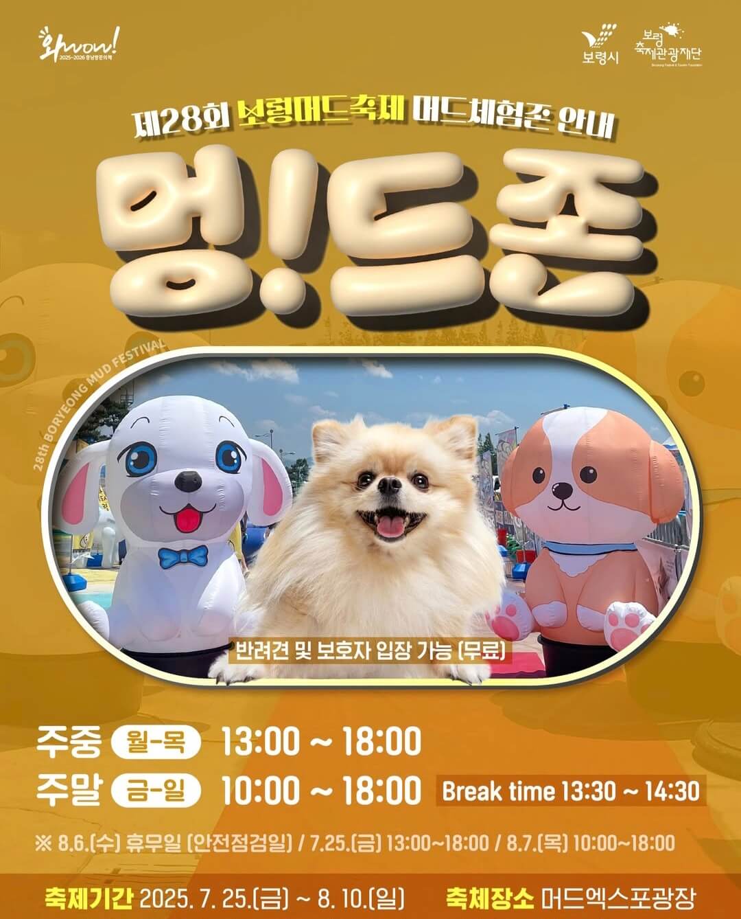 2025 보령 머드축제 주차장 이용 꿀팁