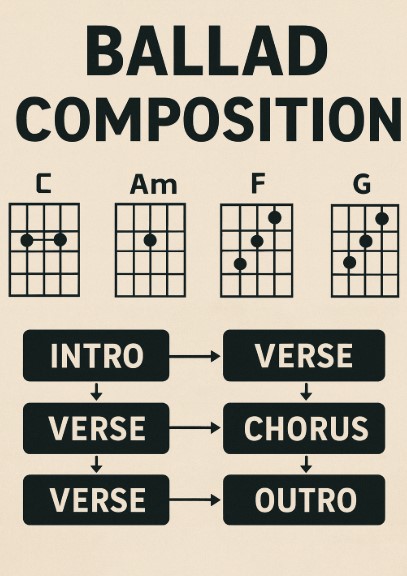 발라드 작곡 구조 관련 사진