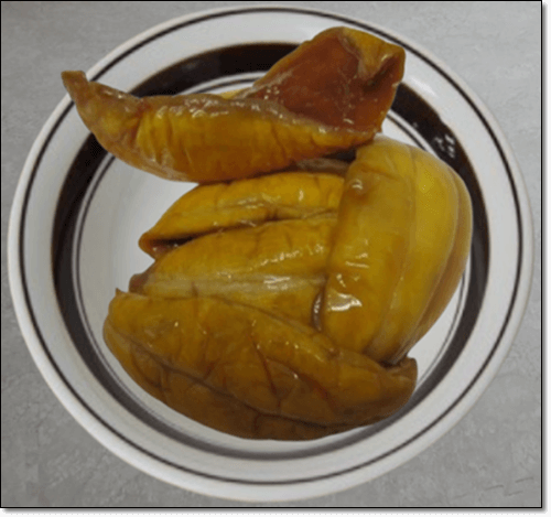 소금에 절인 참외