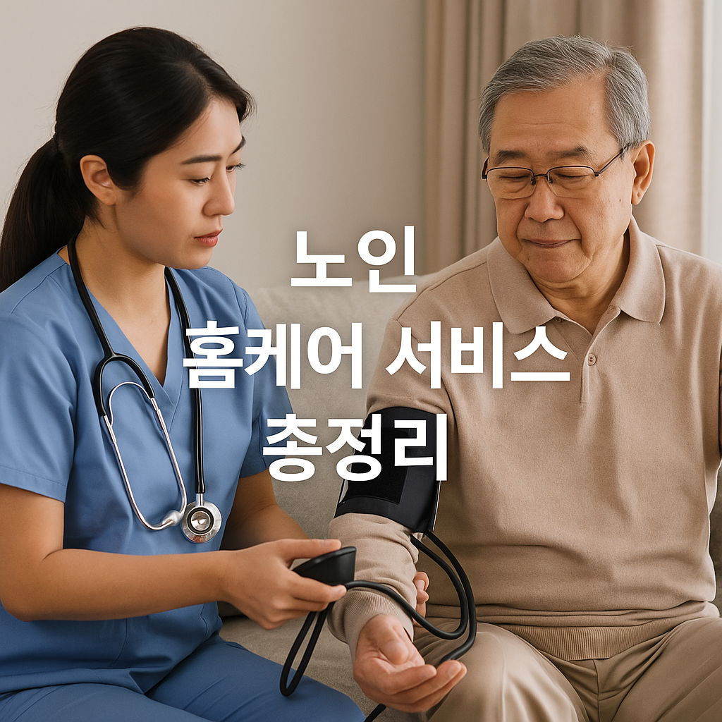 🏠 정부 지원으로 집에서도 편안하게! 노인 홈케어 서비스 완전정리